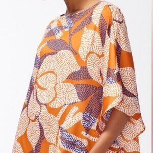 chico's chicos esperanza chianti poncho NWT size s/m